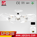 2015 cheeron CX-33S 5.8G independentemente transmissão drone rc hd câmera zangão quadcopter helicóptero profissional